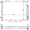 Image de Radiateur Nrf 58098 Easy Fit