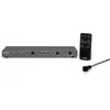Image de Marmitek Connect 621 UHD 2.0 - commutateur HDMI - switch HDMI - 4 entrées marche / 1 sortie - HDMI 2.0 - 4K60 (4: 4: 4) - Ultra HD - 3840x2160 - HDCP 2.2 - sortie audio numérique - commutateur automatique - HDCP 2.2