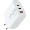 Image de Xtorm GaN2 Ultra Series (100 W, 3 ports), Chargeur USB, Blanc