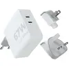 Image de Xtorm GaN Ultra Travel Chargers Series (67 W, 2 ports), Chargeur USB, Blanc