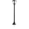Image de Lampadaire borne d’extérieur Philips myGarden Creek E27 Lumière blanche et chaude Noir
