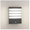 Image de Applique extérieure détecteur Raccoon IR LED IP44 H16 cm - Anthracite