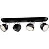 Image de Philips myLiving Plafonnier LED Dyna 4 x 3 W Noir 532343016