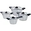 Image de BK Kit de dépannage Q-linair Classic - 4 delig - Veilig afgietsysteem, Poêle + casserole, Argent