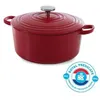 Image de BK Cookware H6072.528 BK Bourgogne Cocotte en Fonte - Ronde - 28 cm - 6.7L - Revetement emaille - Couvercle avec Anneaux