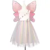 Image de Deguisement robe + ailes Louanne 5-7 ans