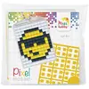 Image de Magni Pixel P23022 Médaillon mosaïque Smile, porte-clés pour enfants à concevoir soi-même, facile comme