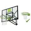 Image de Panneau de basket EXIT Galaxy pour fixation murale avec cercle dunk - vert/noir