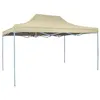 Image de Tente pliable 3 x 4,5 m Blanc crème