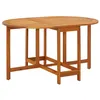 Image de Table de jardin 130x90x72 cm Bois d acacia massif