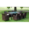Image de Salon de jardin en.casa Resine tressee 8 personnes 9 pieces