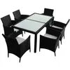 Image de Salon de jardin en.casa Acier 7 pieces