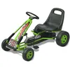 Image de vidaXL Kart à Pédale avec Siège Ajustable Vert pour Enfants Véhicule Jouet