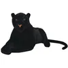 Image de Jouet en peluche - vidaXL - Panthère XXL - Noir - 146 x 39 cm - Pour enfants à partir de 3 ans