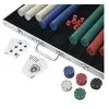 Image de Jeu de poker - VIDAXL - 1000 jetons - Coffret en aluminium