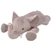 Image de Jouet en peluche - vidaXL - Éléphant XXL - 120 cm - Gris - Pour enfants à partir de 3 ans