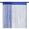 Image de vidaXL Rideau en fils 2 pcs 100 x 250 cm Bleu