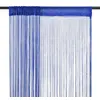 Image de vidaXL Draadgordijnen 140x250 cm blauw 2 st132407