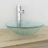 Image de Lavabo Verre trempé 42 cm Givré