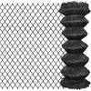 Image de vidaXL Gaashek 15x1 m staal grijs142424
