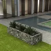 Image de vidaXL Gabion plantenbak verhoogd 270x90x50 cm staal 142556