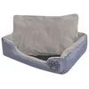Image de Lit pour chiens - vidaXL - Taille S - Gris - Rembourré - Intérieur