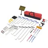 Image de vidaXL Kit de Débosselage sans Peinture 87 pcs Inox Outils de Garage Atelier