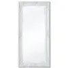 Image de Miroir mural - vidaXL - Baroque - 100x50 cm - Blanc - Intérieur - Rectangulaire