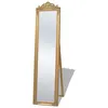Image de vidaXL Miroir sur pied Style baroque 160x40 cm Doré 243692
