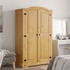 Image de Garde robe avec 2 portes Gamme Corona pin mexicain