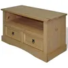 Image de Meuble tv pin mexicain gamme corona 91 x 43 x 56 cm