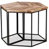 Image de Table basse Bois de manguier massif 56x48x40 cm