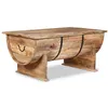 Image de vidaXL Table basse Bois de manguier massif 88 x 50 x 40 cm
