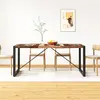 Image de Table à manger Bois de récupération massif 180 cm