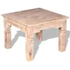Image de vidaXL Table basse Bois d'acacia 60 x 60 x 45 cm
