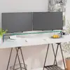 Image de Vidaxl Support en Verre pour Moniteur / Téléviseur 110X30X13 Cm