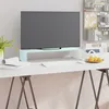 Image de Meuble TV Support pour moniteur 60x25x11 cm verre vert