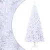 Image de vidaXL - Arbre de Noël artificiel - blanc - L - 240 - cm