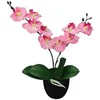 Image de vidaXL Plante artificielle avec pot Orchidée 30 cm Rose