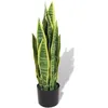 Image de Plante artificielle avec pot Sansevière 65 cm Vert