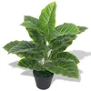 Image de Plante Taro artificielle avec pot 45 cm Vert