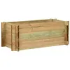 Image de vidaXL Jardinière surélevée pour légumes Bois de pin imprégné 80 cm