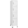 Image de Armoire à casier avec 4 compartiments 38x45x180 cm