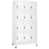 Image de Armoire à casier avec 12 compartiments 90x45x180 cm