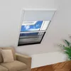 Image de Moustiquaire plissée pour fenêtre et store Aluminium 80 x 100cm