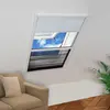 Image de Vidaxl Moustiquaire de Fenêtre Pliante avec Store, Aluminium, 80X100 Cm