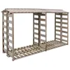 Image de vidaXL Abri de Stockage du Bois de Chauffage Pin Imprégné Cabane de Jardin
