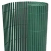 Image de Clôture de jardin Double face PVC 90 x 500 cm Vert