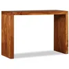 Image de Table console Bois massif avec finition miel 110x40x76 cm