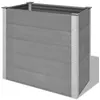 Image de Jardinière - WPC - 100 x 50 x 91 cm - Gris - Composite bois-plastique - Rectangulaire